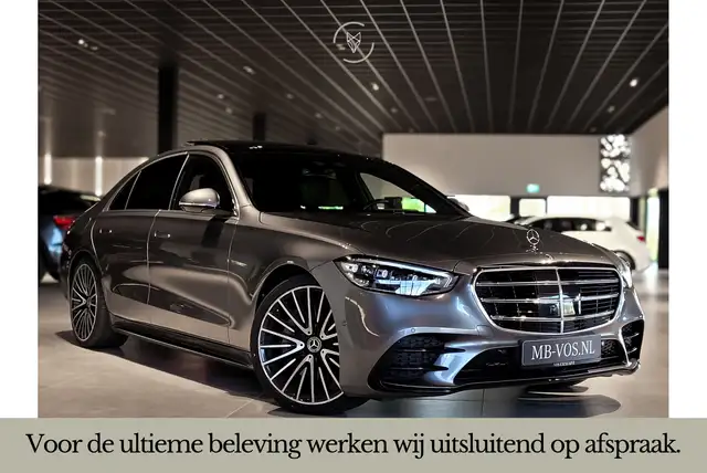 Mercedes-Benz S 400 400d 4-M AMG Achterassturing|Ruitleder|Burmester|R