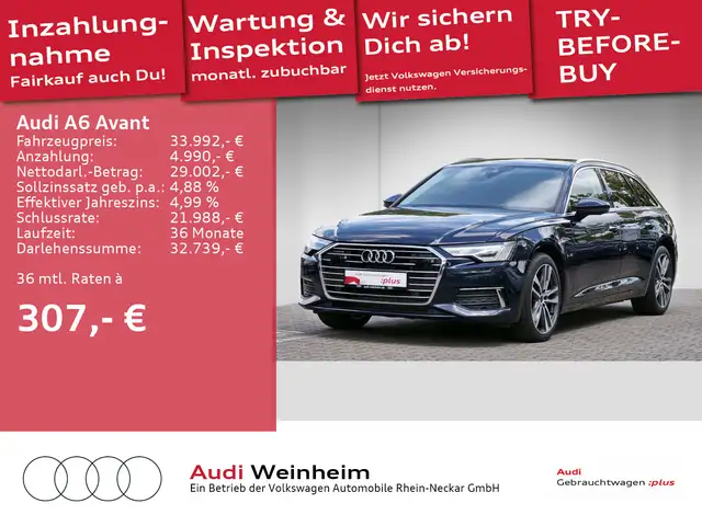 Audi A6 45 TFSI quattro Panorama Martrix-LED AH