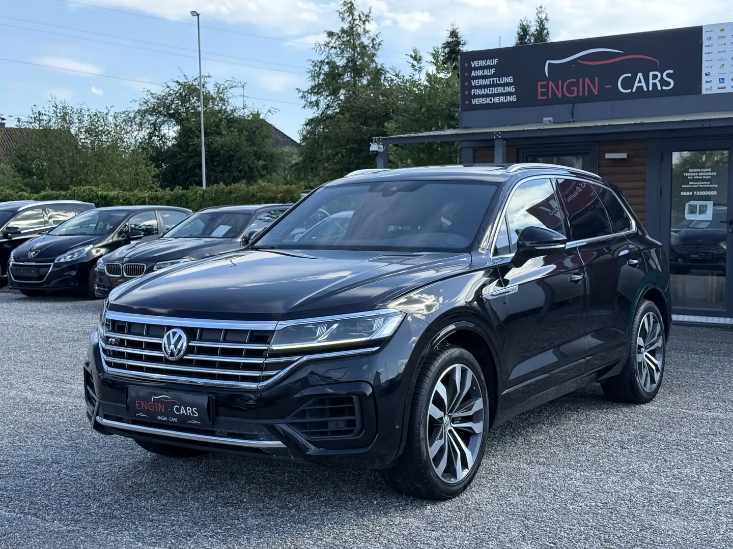 Volkswagen Touareg 4Motion V6 TDI SCR R-Line Aut. Schwarz - 1