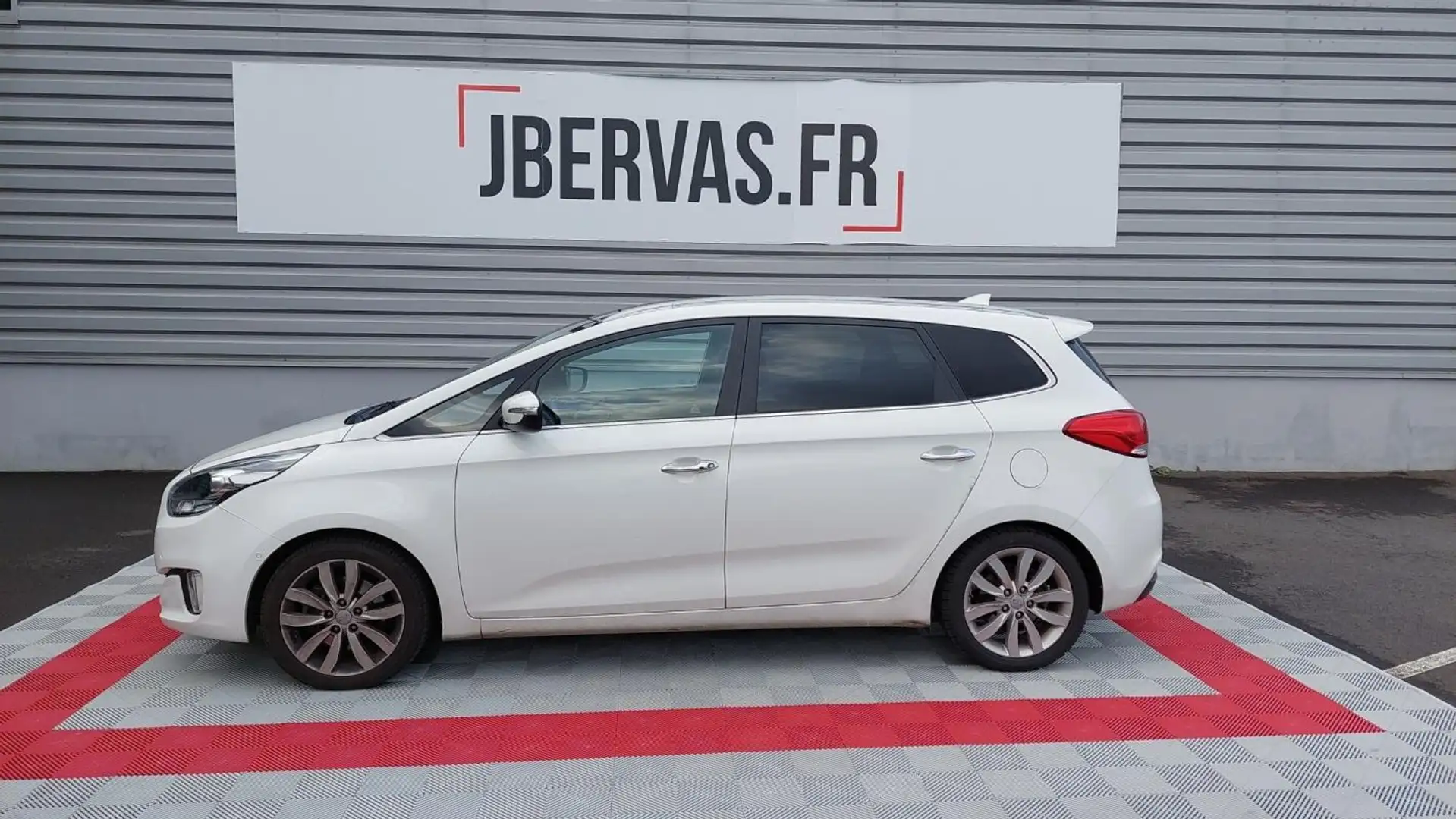 Kia Carens 1.7 CRDi 141 ch ISG 7 pl Premium Blanc - 1