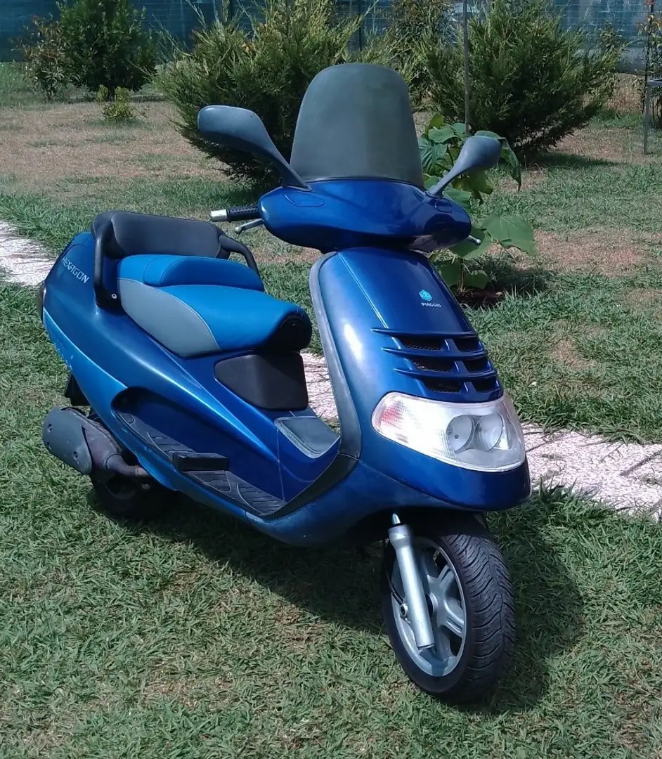Piaggio Hexagon 125 super hexagon GTX 125 4 tempi Blu/Azzurro - 1