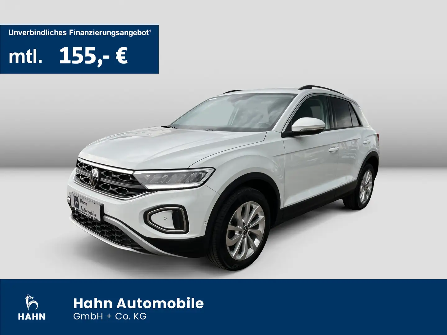 Volkswagen T-Roc 1.0TSI Life ACC App-Con Navi PDC Sitzheiz Weiß - 1