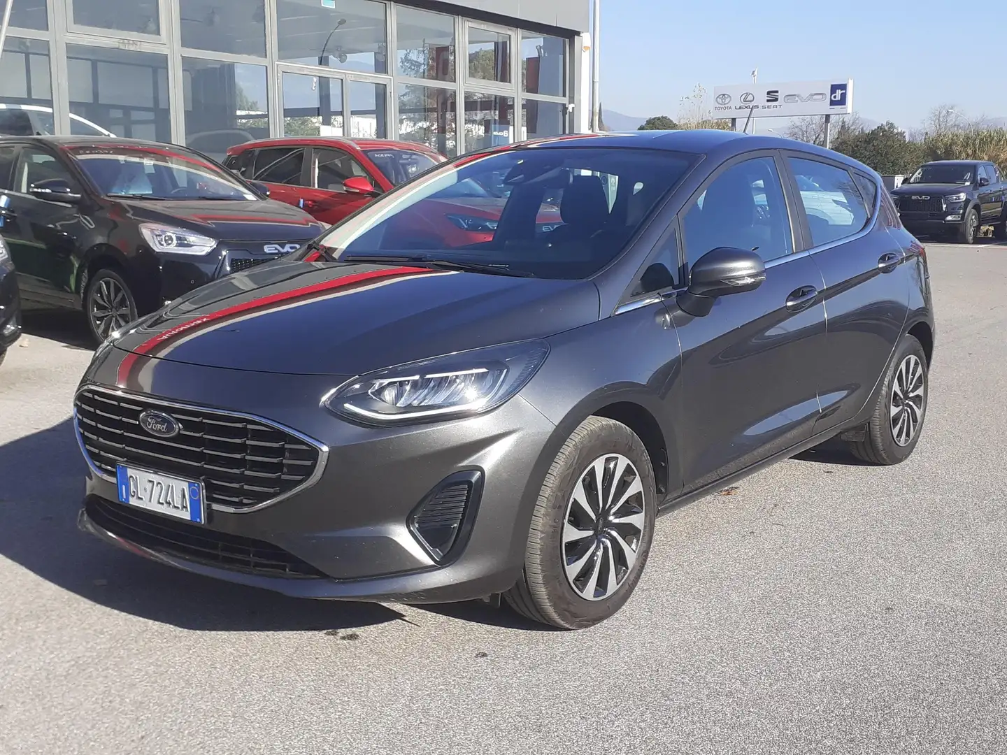 Ford Fiesta Fiesta VII 2022 5p 5p 1.1 Titanium 75cv Gris - 2