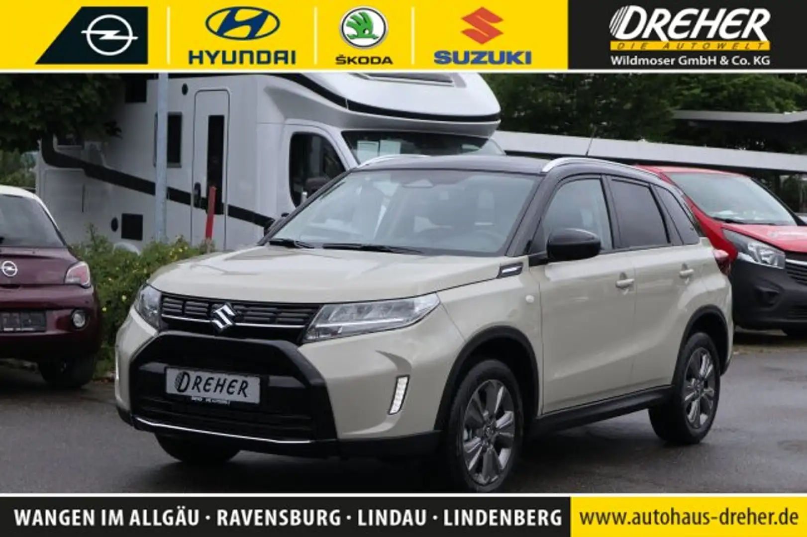 Suzuki Vitara Vitara 2WD/ TOP DEAL /NAVI/ALU/SITZHEIZ/MET/uvm. Beige - 1