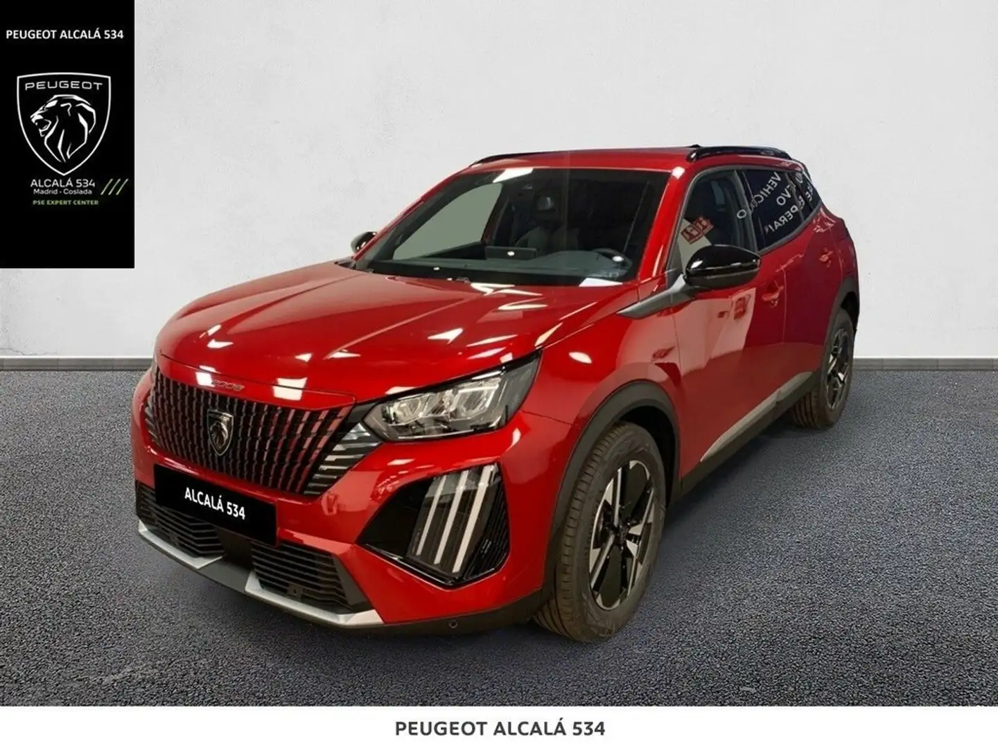 Peugeot 2008 Allure Gasolina 100 S&S 6 Vel. MAN Rojo - 1