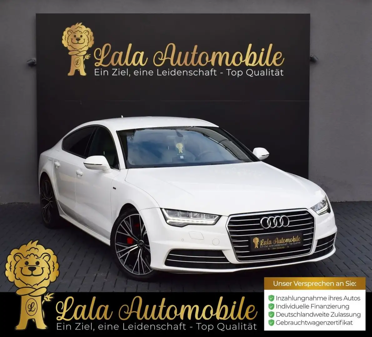 Audi A7 3.0 TDI S-Line quattro NAVI LED LEDER PDC SHZ Weiß - 1