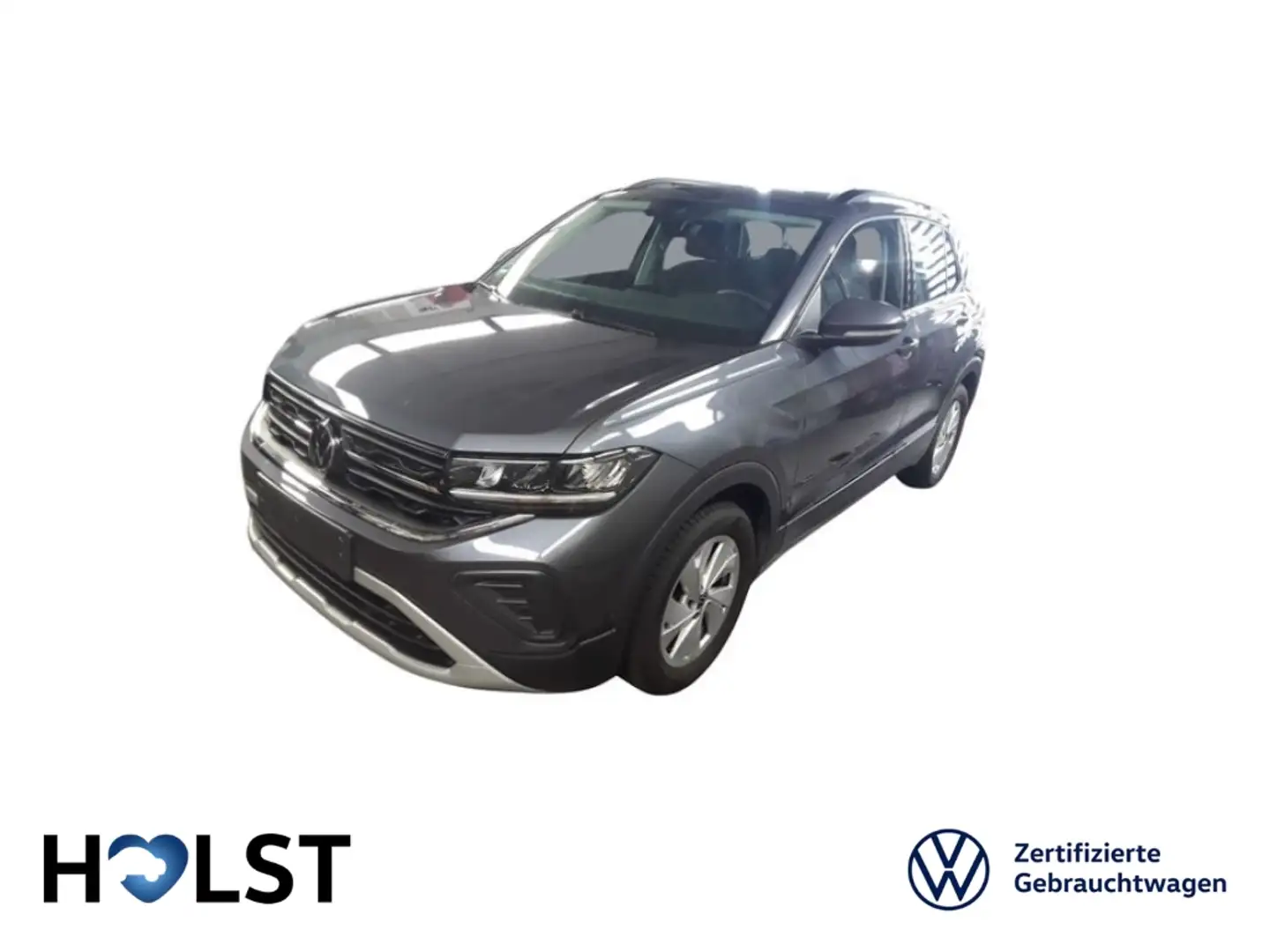 Volkswagen T-Cross 1.0TSI Life ACC AHK RüFaKa GJR Grau - 2