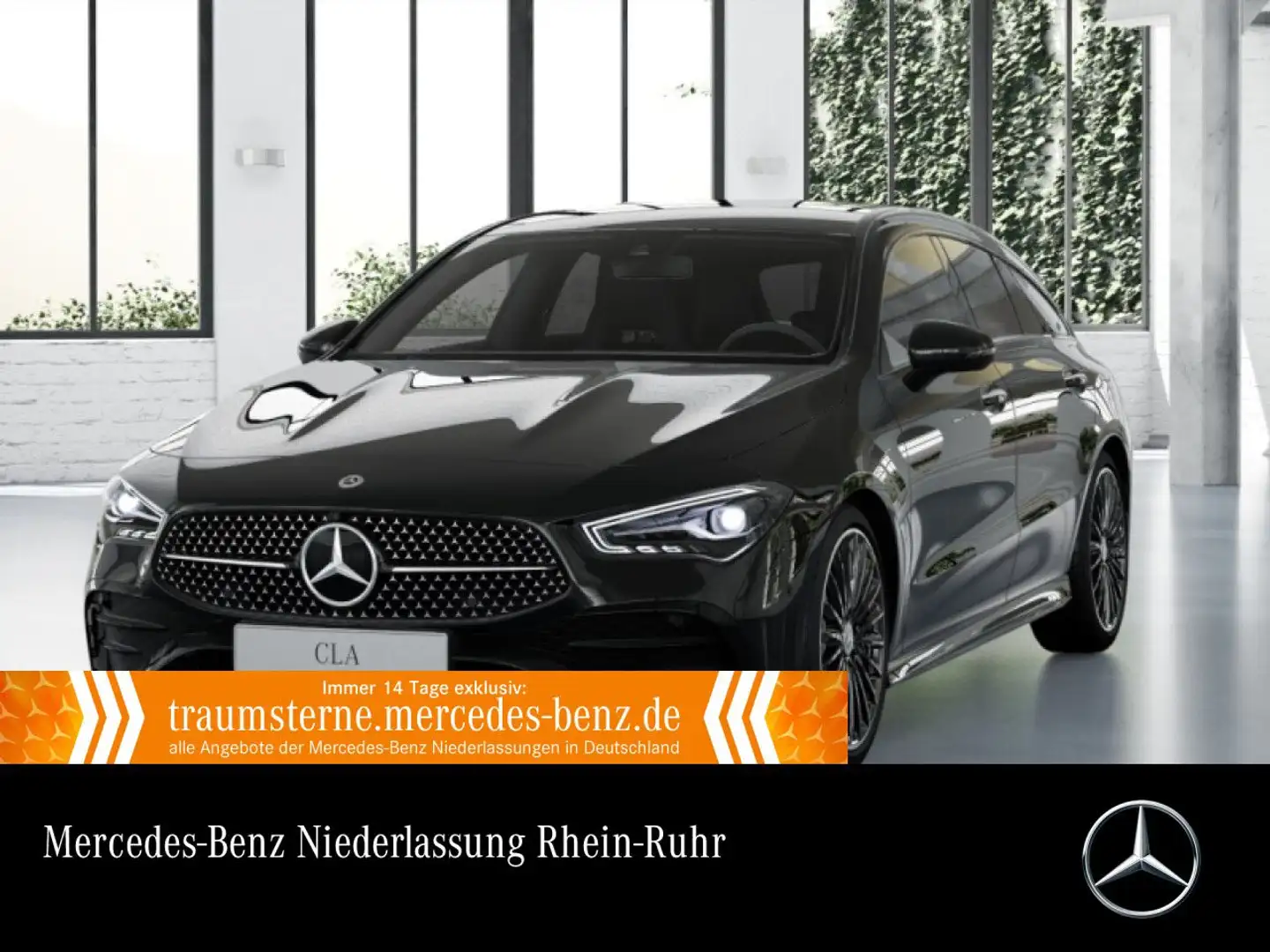 Mercedes-Benz CLA 200 AMG+NIGHT+360°+LED+STHZG+TOTW+KEYLESS+7G Schwarz - 1