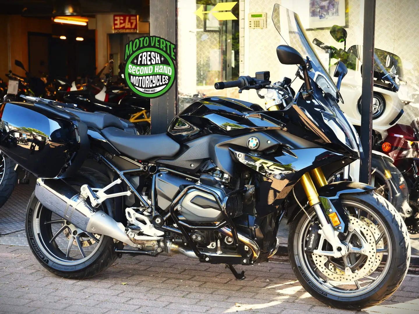 BMW R 1200 RS ***MOTO VERTE*** Negru - 1