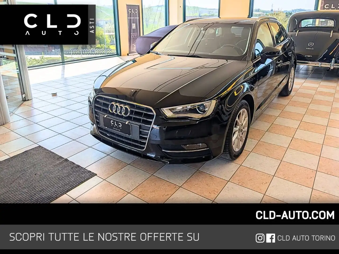 Audi A3 Sportback 1.6 tdi Business 110cv E6 Nero - 1
