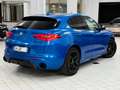 Alfa Romeo Stelvio 2.2 TD 210 CV VELOCE Ti Q4 CARBONIO RUOTINO Bleu - thumbnail 4