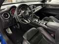 Alfa Romeo Stelvio 2.2 TD 210 CV VELOCE Ti Q4 CARBONIO RUOTINO Bleu - thumbnail 7