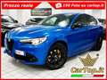 Alfa Romeo Stelvio 2.2 TD 210 CV VELOCE Ti Q4 CARBONIO RUOTINO Bleu - thumbnail 1