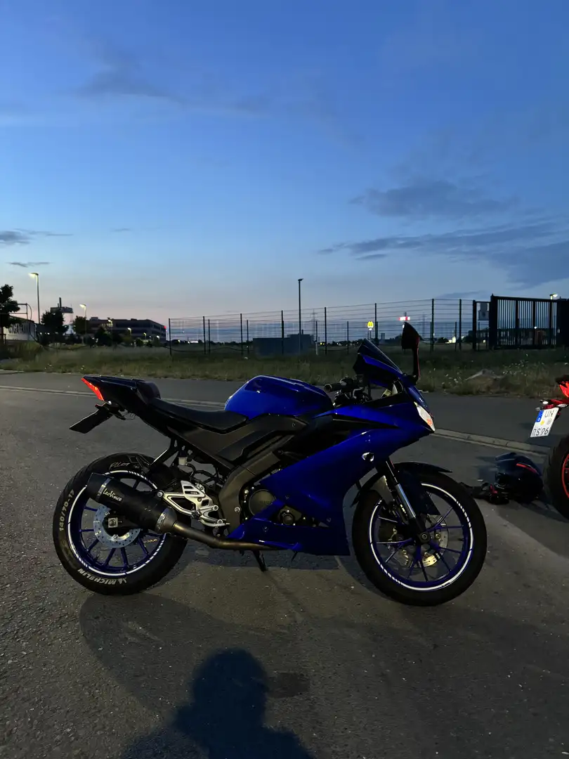 Yamaha YZF-R125 Bleu - 1