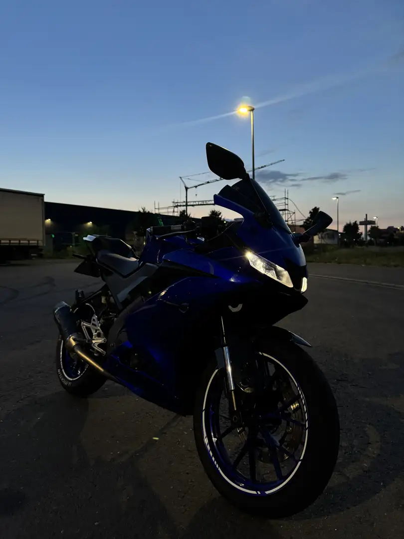 Yamaha YZF-R125 Bleu - 2