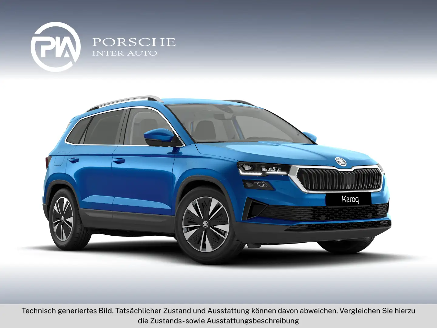 Skoda Karoq Selection TSI DSG ACT Blau - 1