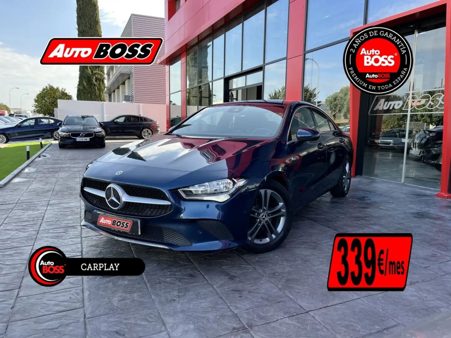 Mercedes-Benz CLA 180 Azul - 1