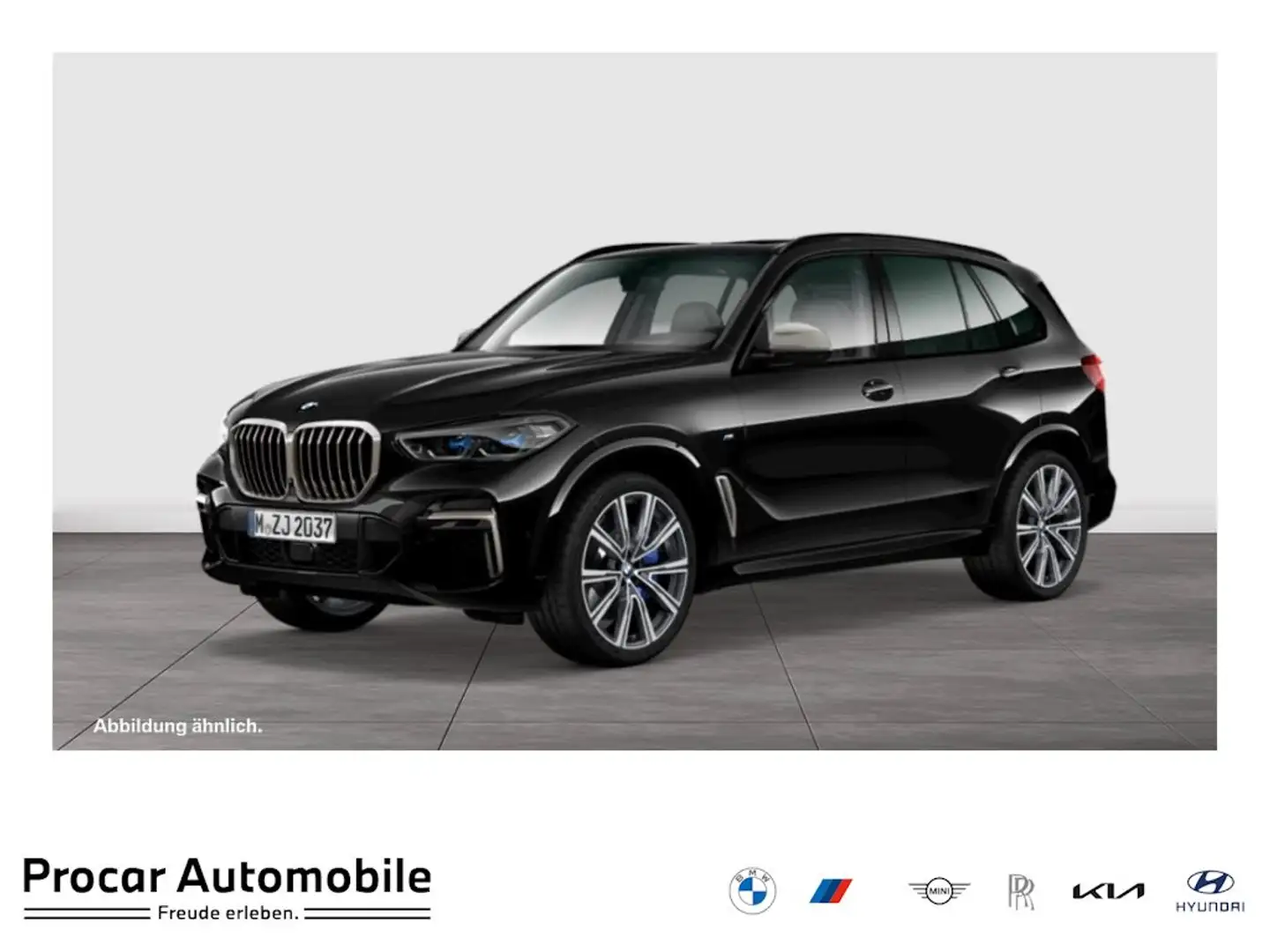 BMW X5 M 50i Laser DA Prof PA+ Massag. SkyPano HuD HK Noir - 1