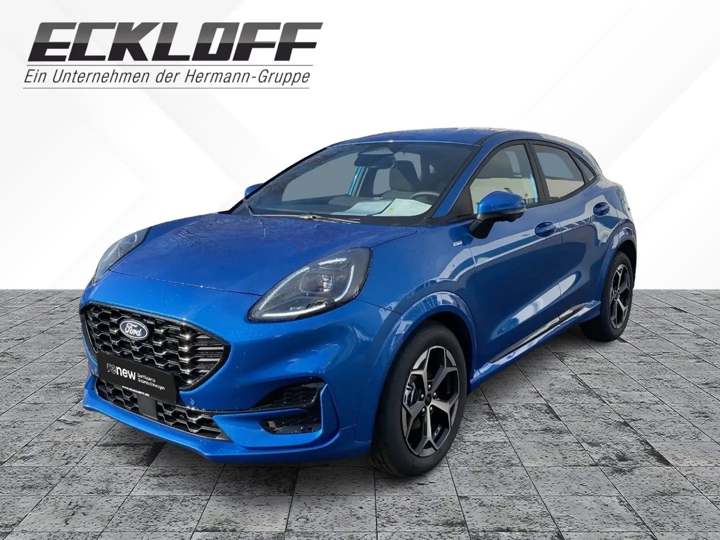 Ford Puma 1.0 EcoBoost ST-Linie ST-Line *LED*NAVI*FLA Bleu - 1