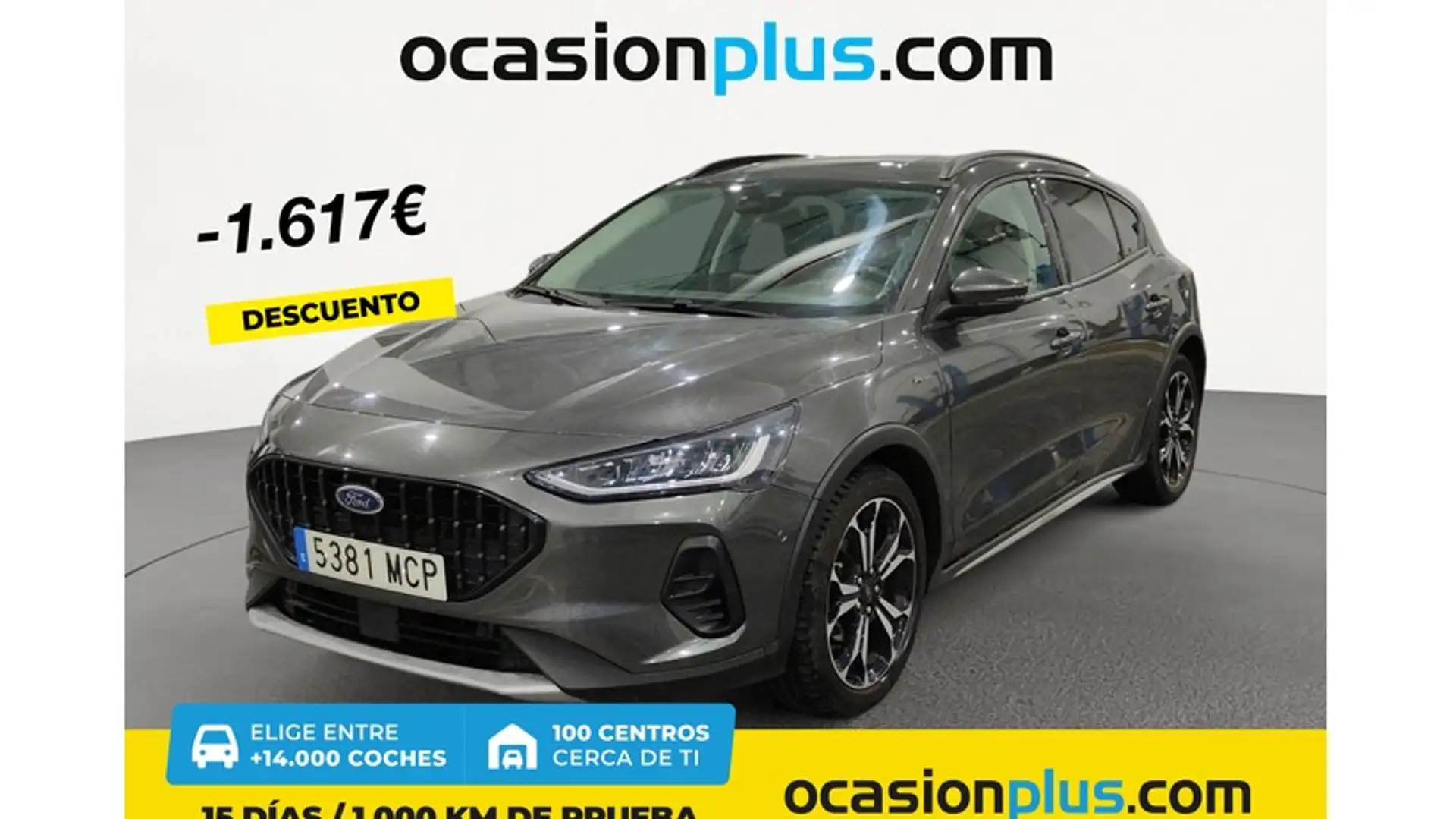 Ford Focus 1.0 Ecoboost MHEV Active 155 Gris - 1