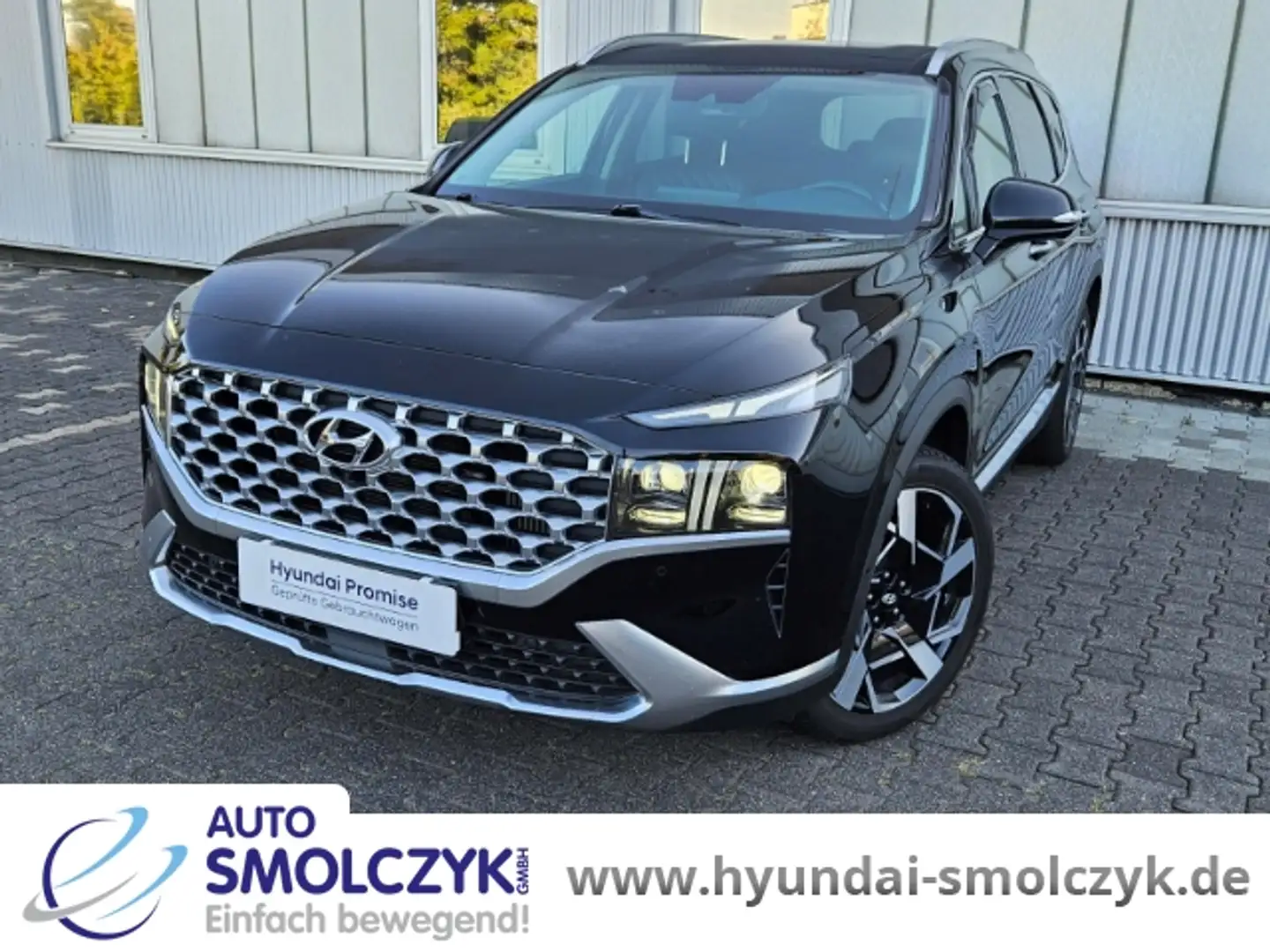 Hyundai SANTA FE PRIME 4WD 2.2 CRDi ASSISTENZPAKET+LEDER Noir - 1