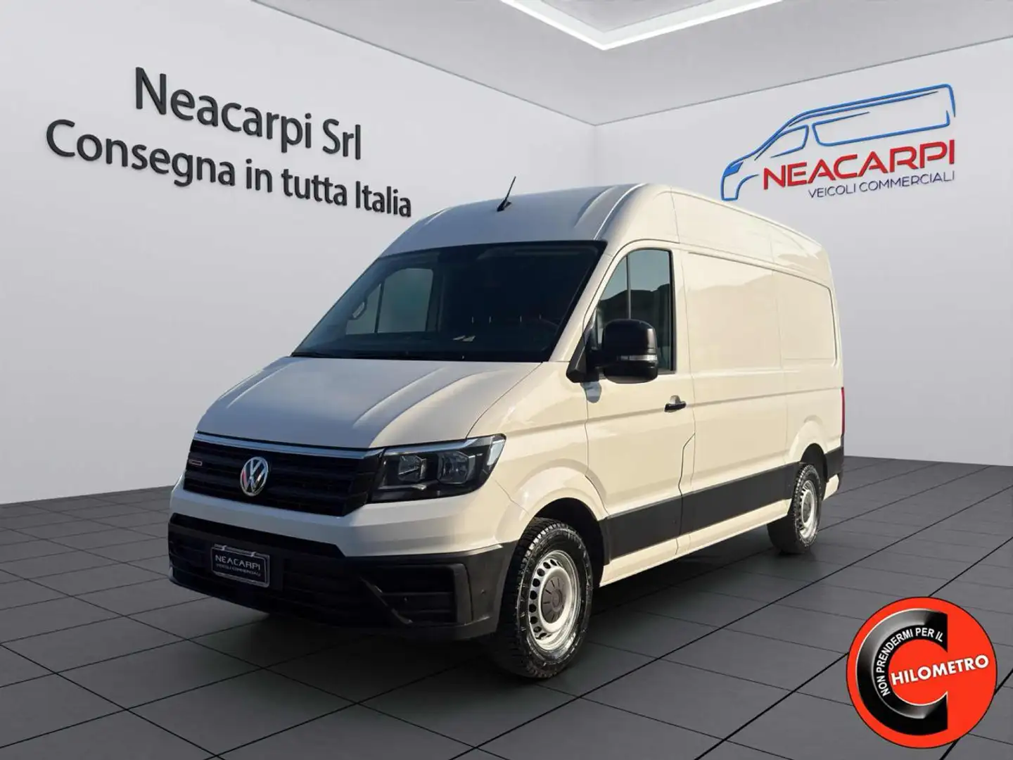 Volkswagen Crafter 35 2.0 TDI 140CV 4MOTION 4X4-L3H3-PL-TA-SENSORI-6D Weiß - 1