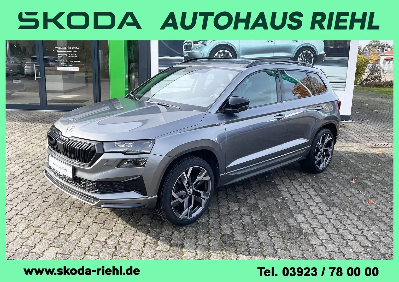 Skoda Karoq Sportline 4x4 DSG*2,0 TSI*140 kW*Standheitzung*AHK Grau - 1