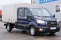Ford Transit 350 4X4 Doka Plane L2 + AHK 2,8T 7-Sitze Blau - thumbnail 3