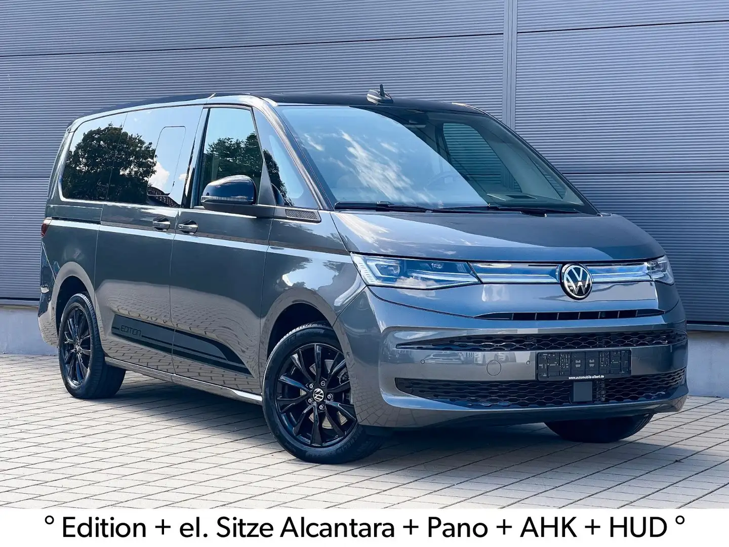 Volkswagen T7 Multivan Edition Lang*AHK*ACC*HUD*Pano*IQ*H/K Gris - 1