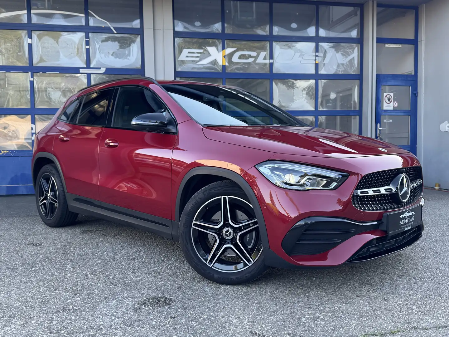 Mercedes-Benz GLA 200 GLA 200d AMG-Line/LED/Ambiente/Ab366 Euro im Monat Rot - 1