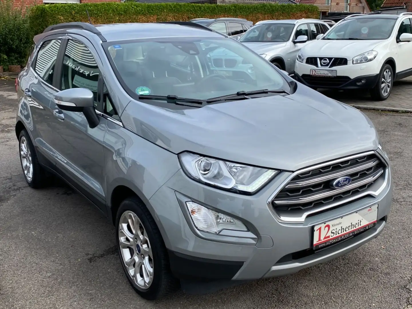 Ford EcoSport Titanium/Navi/Leder/Tempomat/AHK/Alu Silber - 2