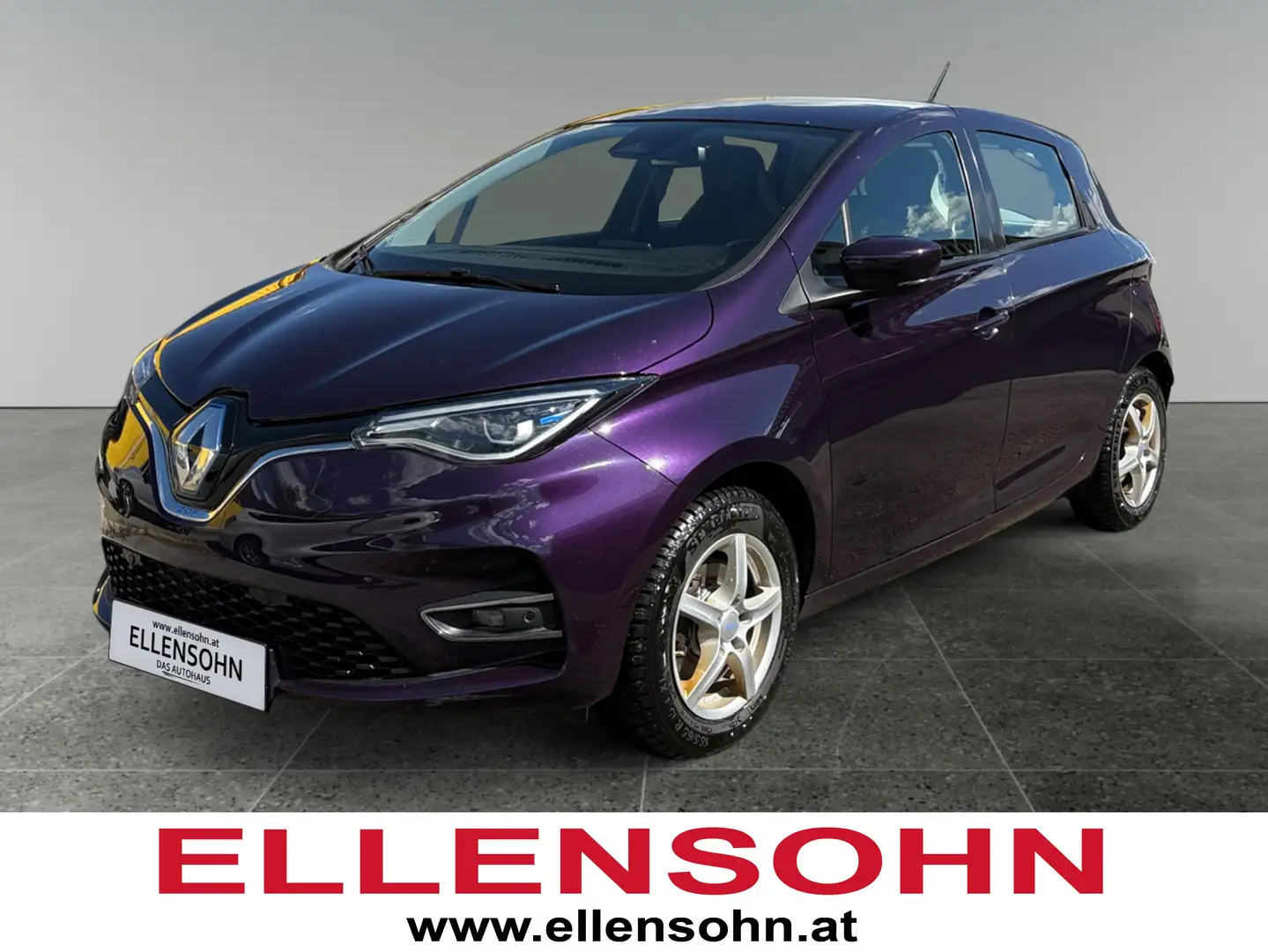 Renault ZOE Zen R135 Z.E.50 (52kWh)  8-fach bereift! Blau - 1