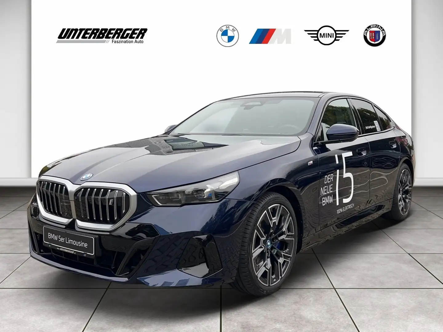 BMW i5 eDrive40  M Sport AHK B&W Dr.Assist Prof Pano HUD Blue - 1