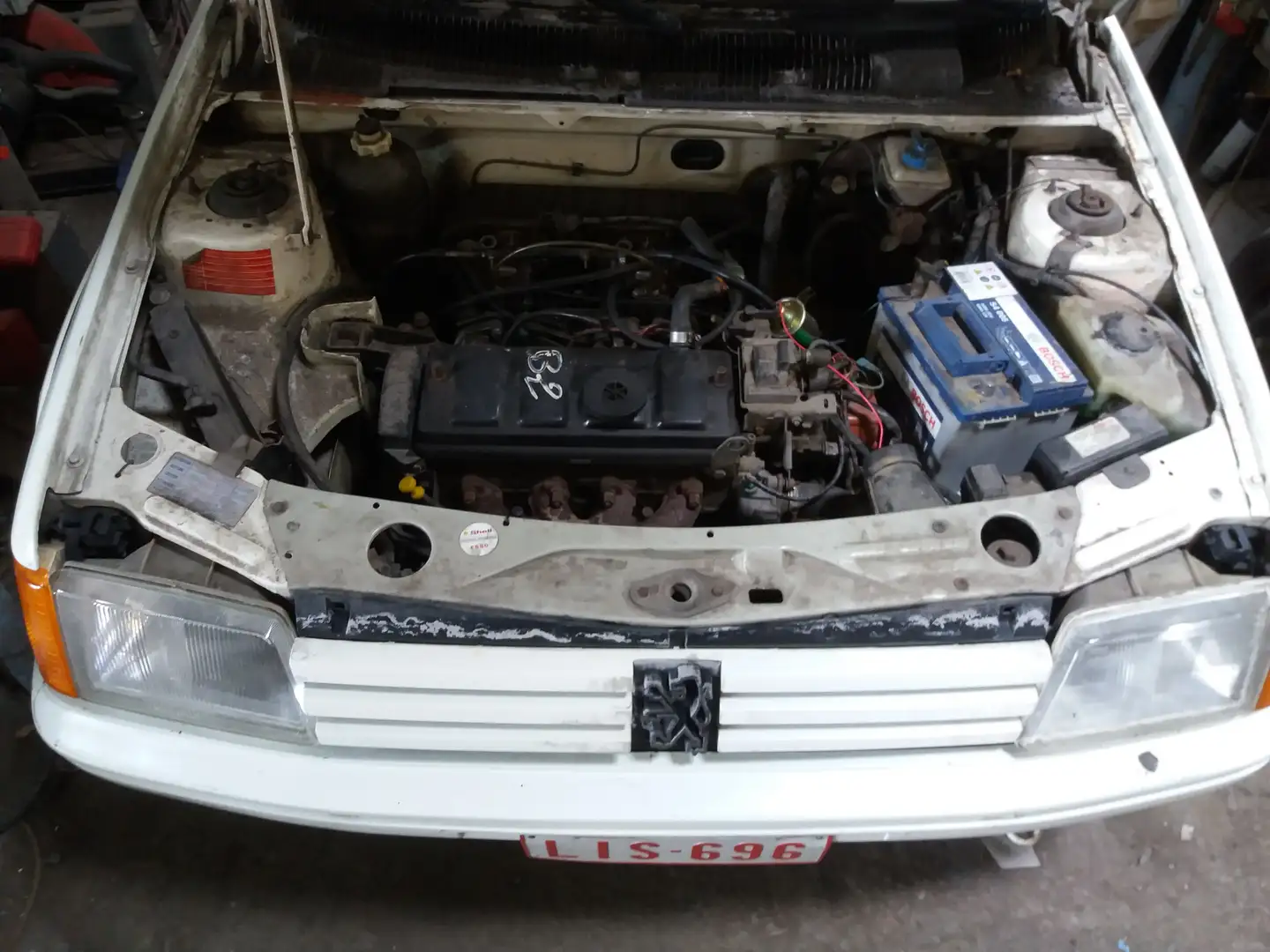 Peugeot 205 1.3 rallye Blanc - 2