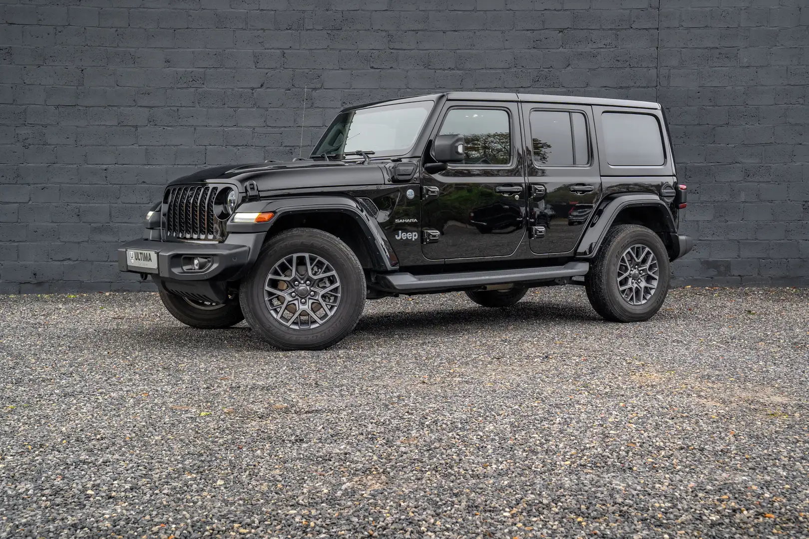 Jeep Wrangler 2.2d SAHARA AUTOMAAT/NAVI/LEDER Negro - 1