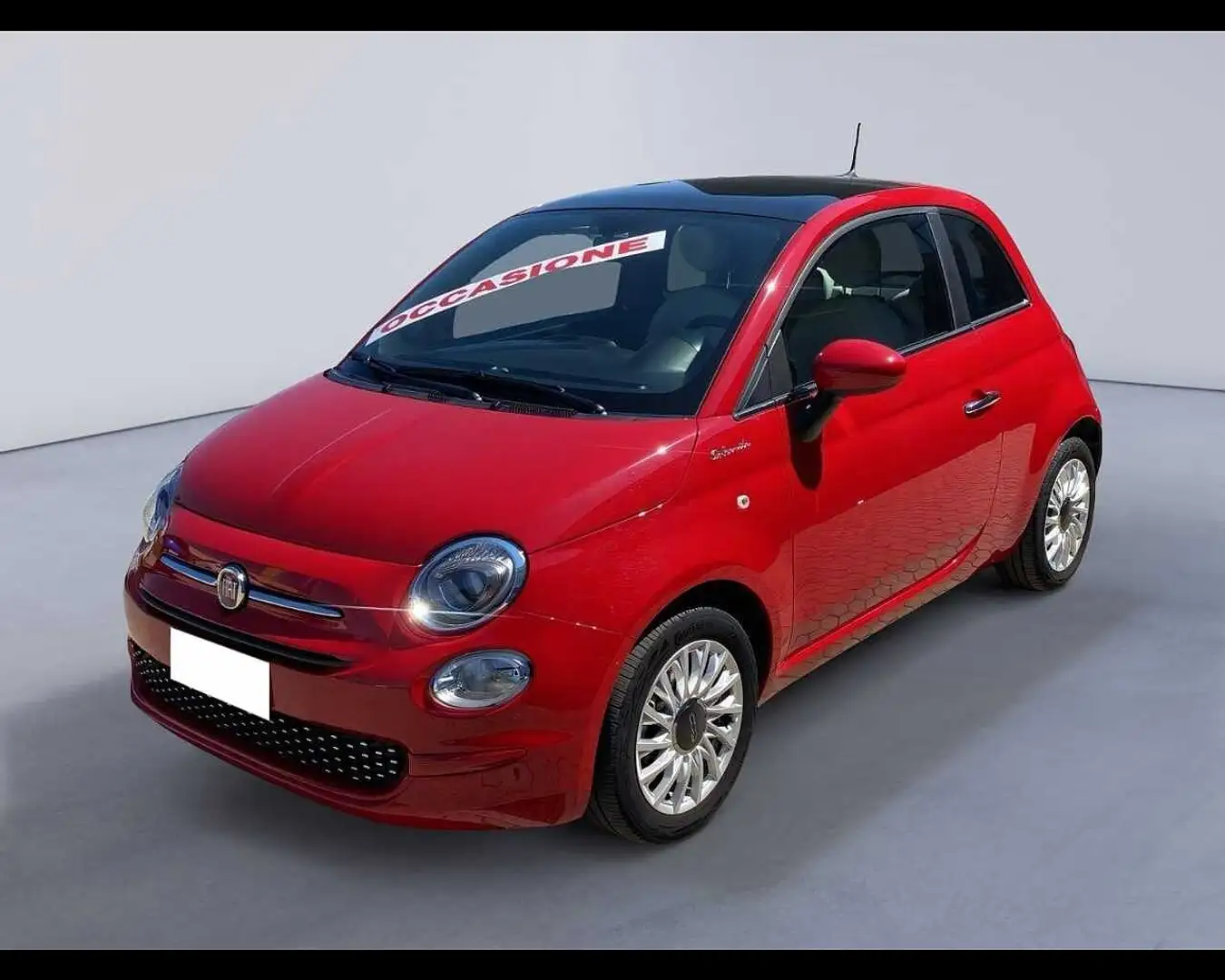 Fiat 500 III 2015 500 1.0 hybrid Dolcevita 70cv Rouge - 1