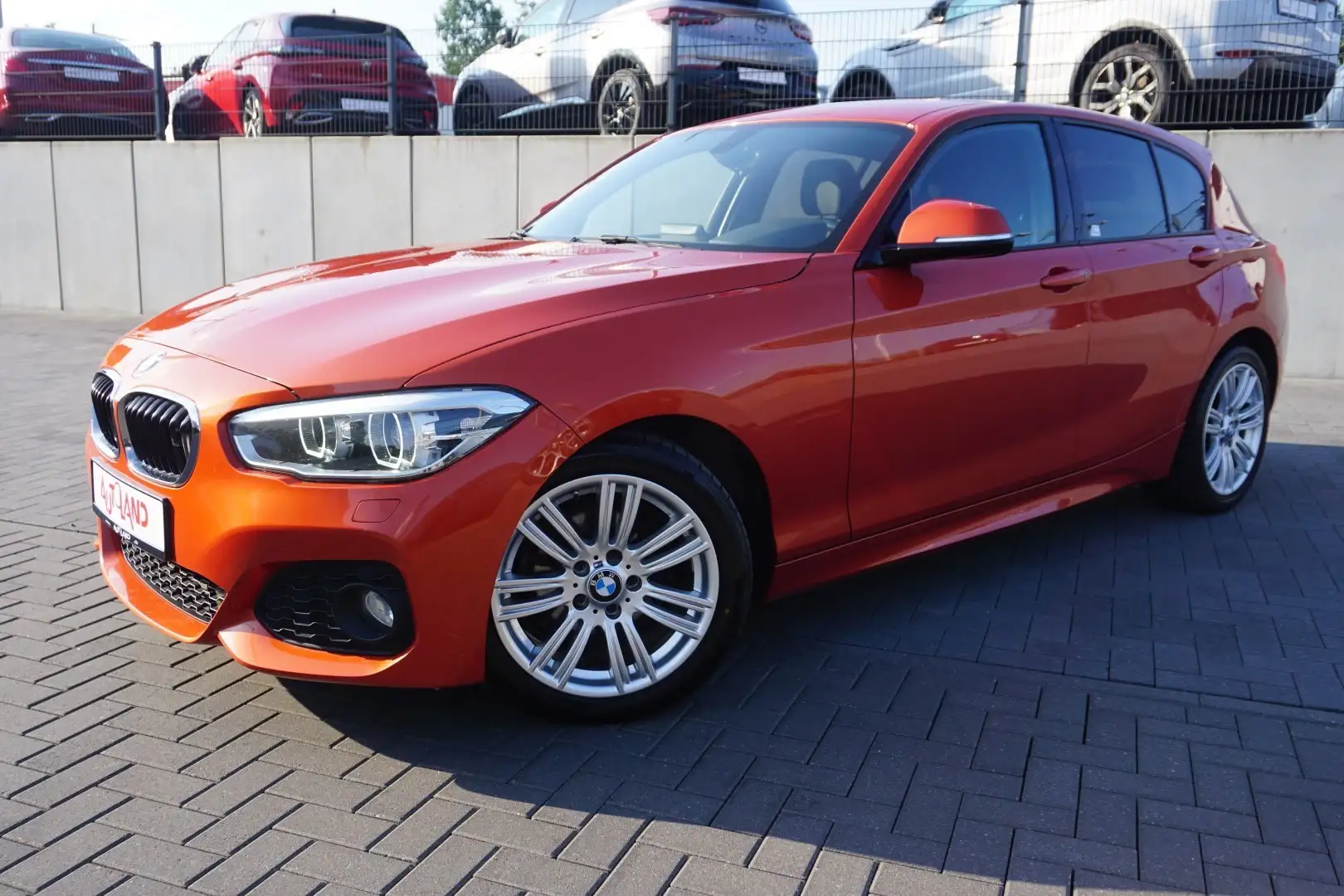 BMW 116 116d M Sport LED Tempomat Klimaaut. Sitzheizung Orange - 2