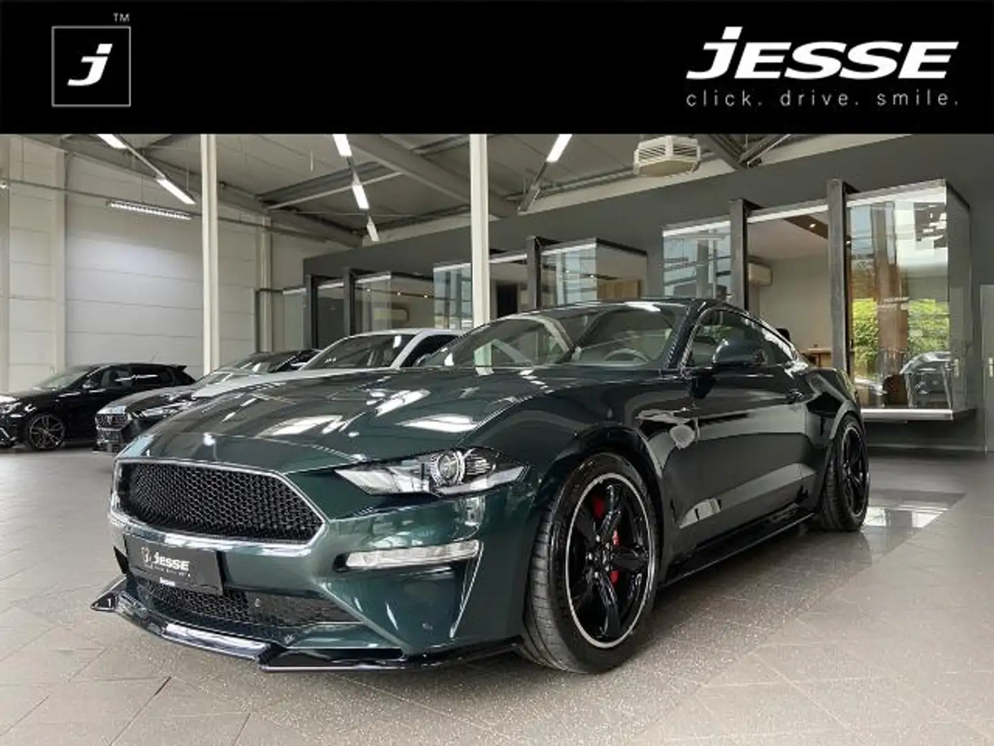 Ford Mustang 5.0 Ti-VCT V8 Bullitt Performance LED ACC Navi R.C Zelená - 1