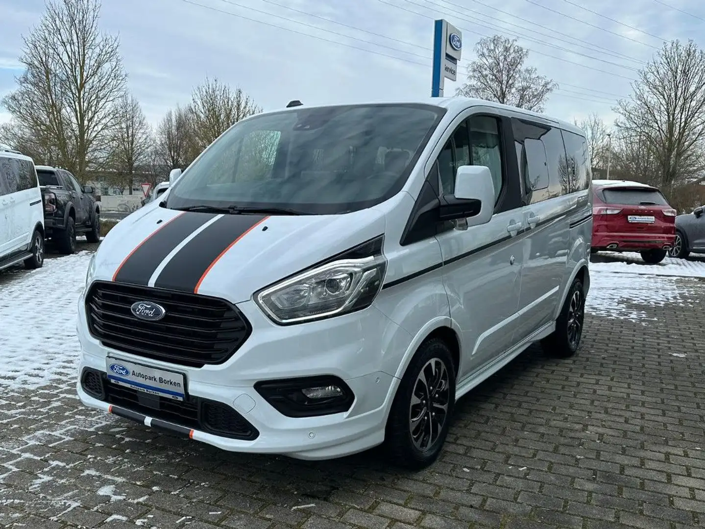 Ford Tourneo Custom Sport 320 L1 Blanc - 1