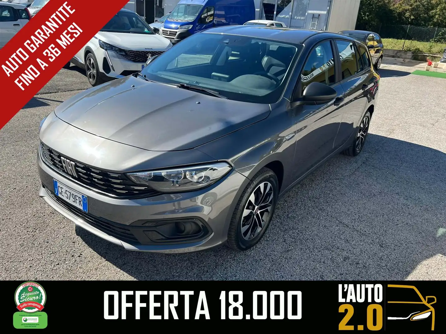 Fiat Tipo Tipo SW II 2021 SW 1.6 mjt Business s Grau - 1