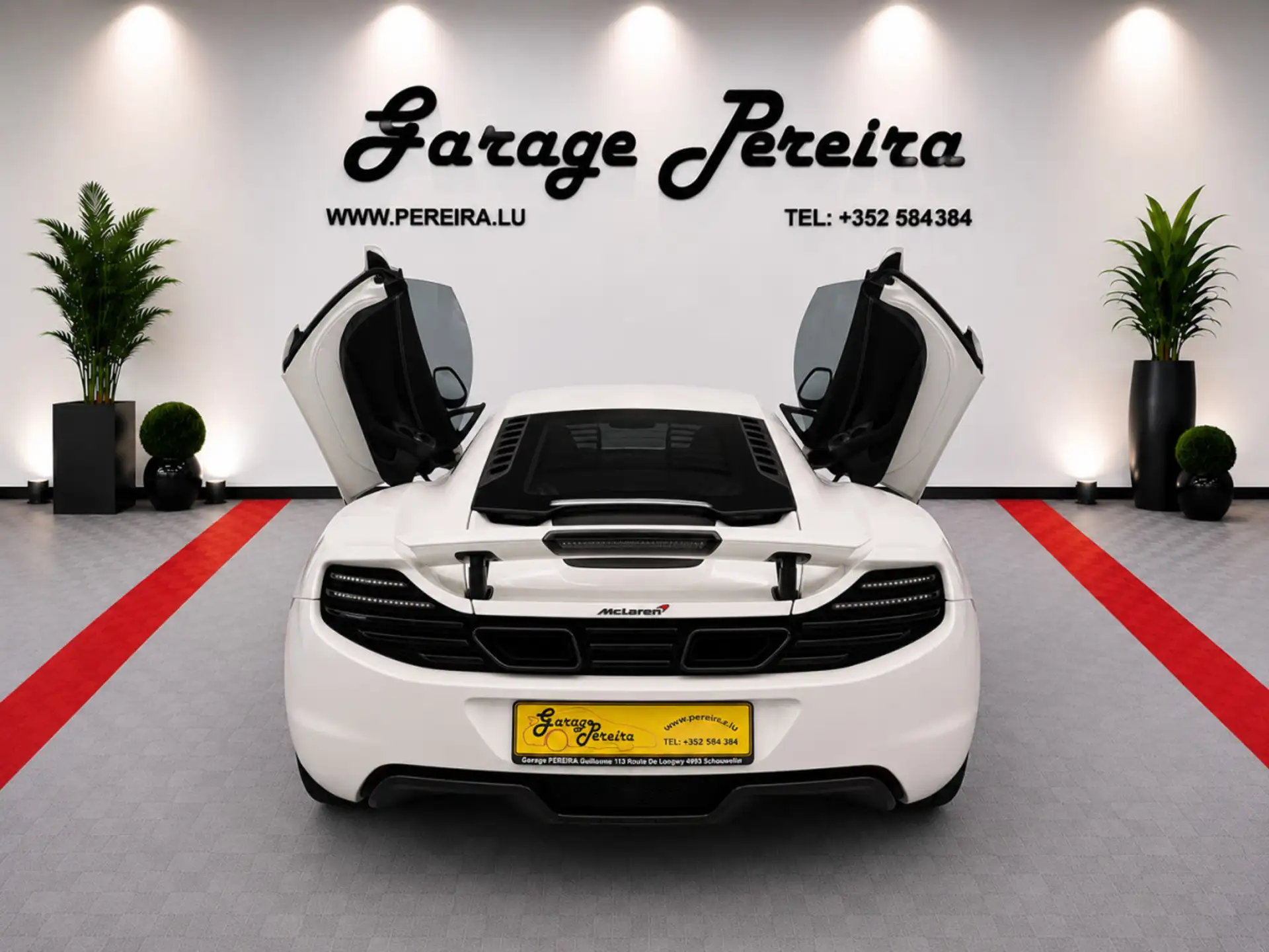 맥라렌 MP4-12C 12 C 2012 흰색 사진 3