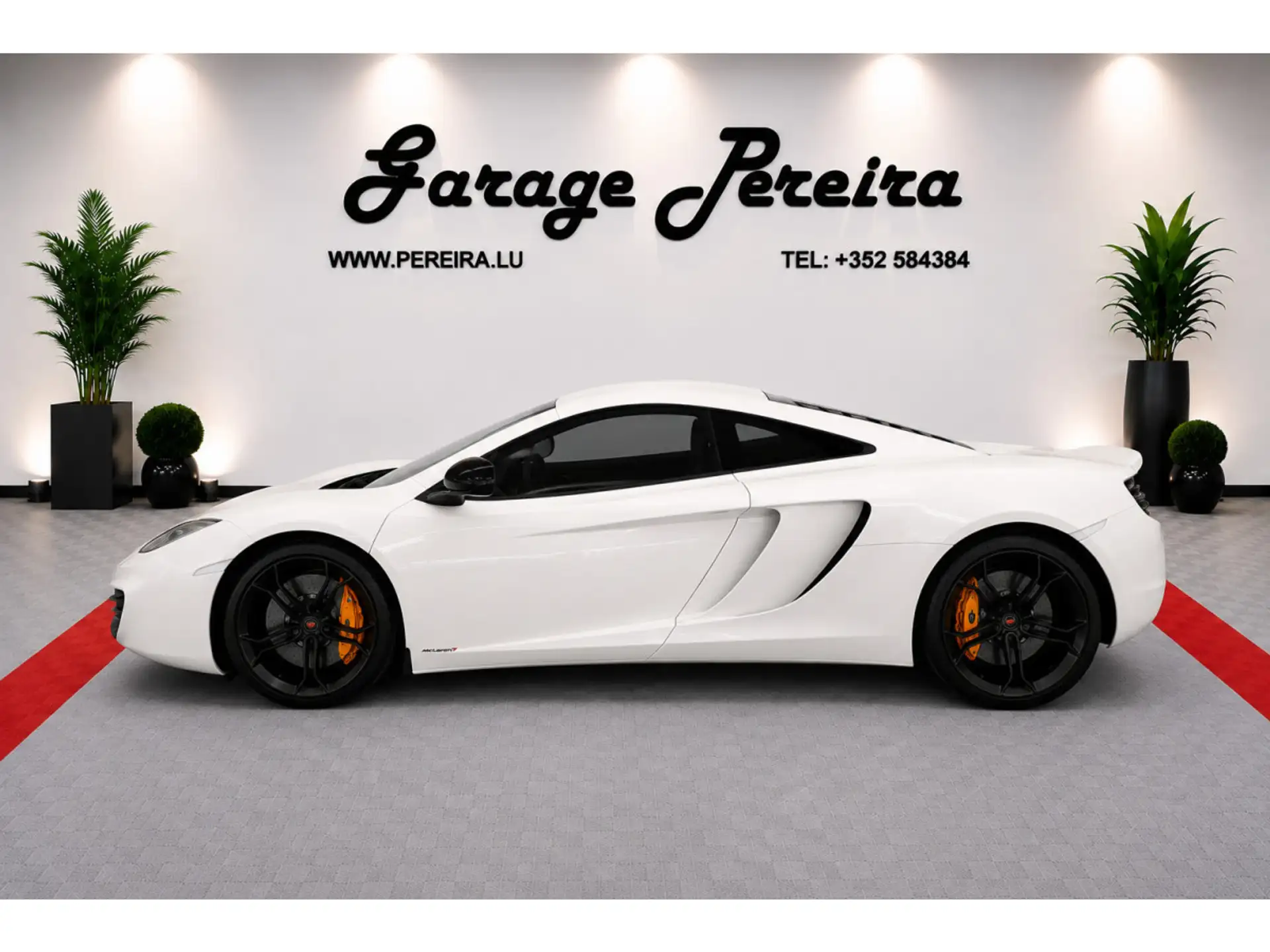 맥라렌 MP4-12C 12 C 2012 흰색 사진 6