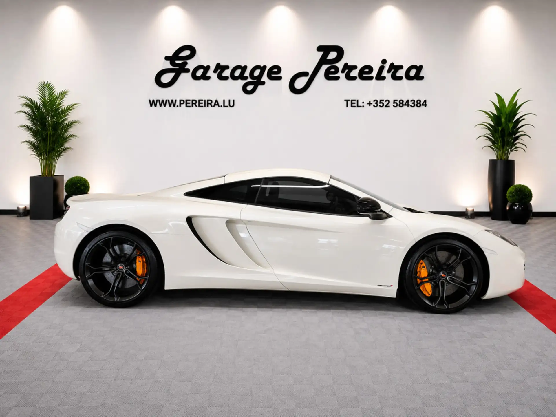 맥라렌 MP4-12C 12 C 2012 흰색 사진 7