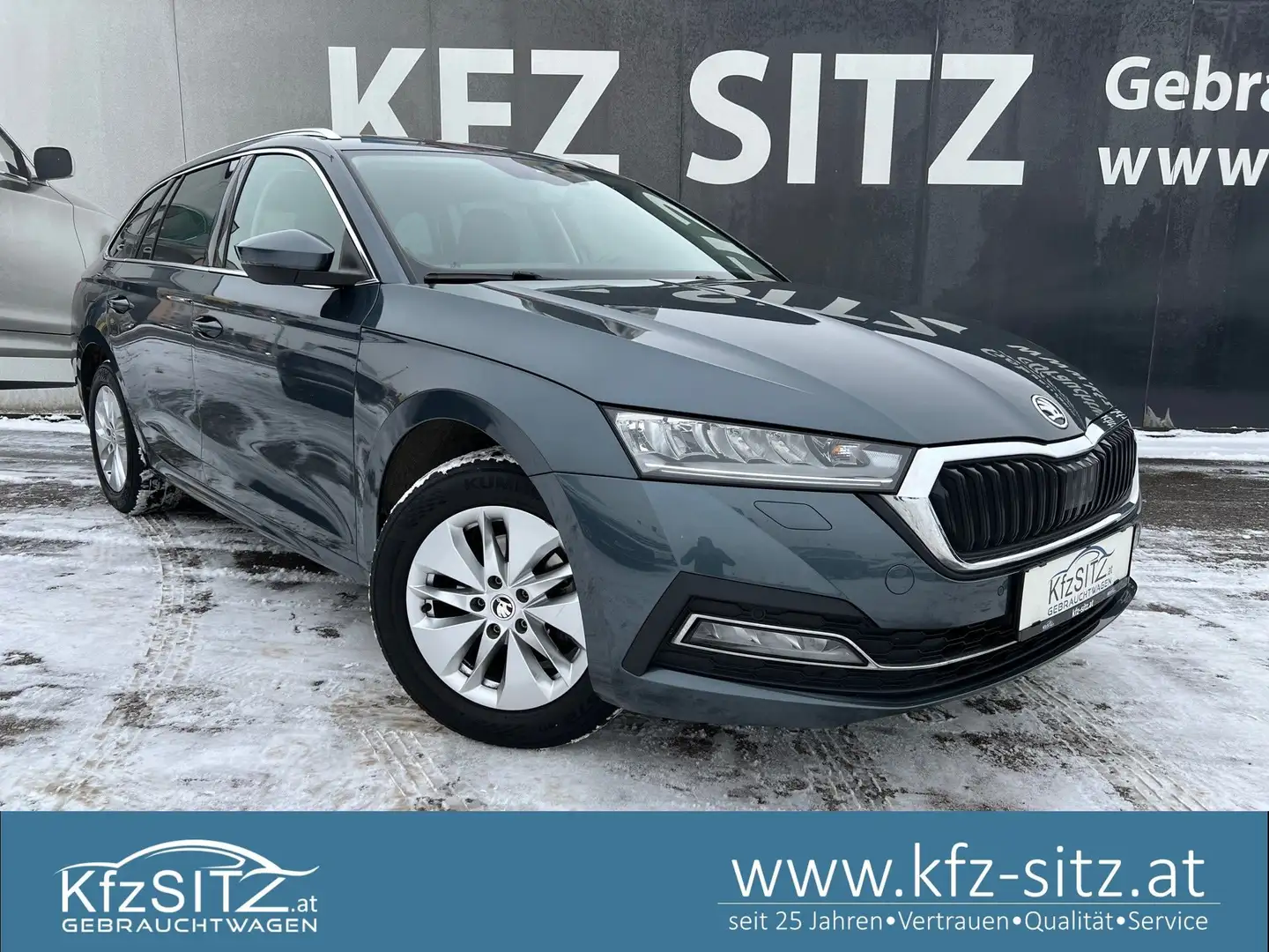 Skoda Octavia Combi 2,0 TDI Ambition DSG | ACC/RFK Grau - 1