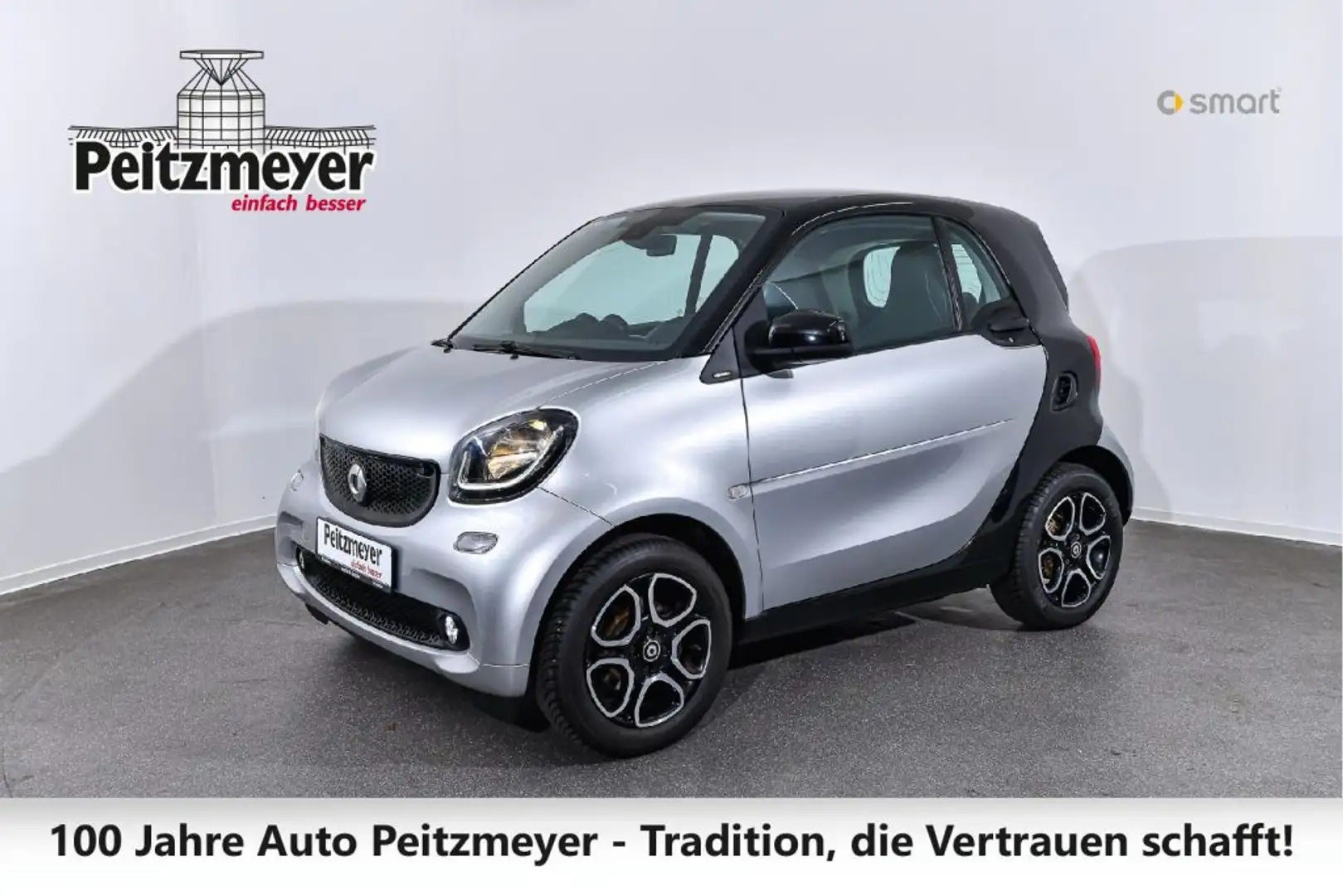 smart forTwo coupe prime Silber - 1
