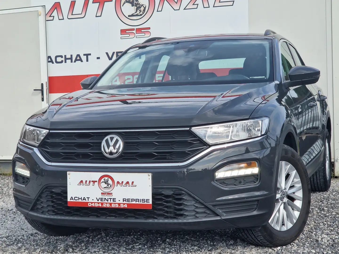 Volkswagen T-Roc 1.0 TSI 116CH*CARPLAY*LED*PDC*CLIM Grijs - 1