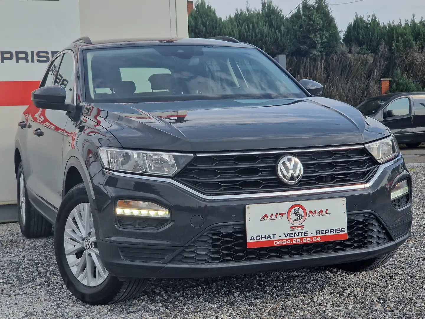 Volkswagen T-Roc 1.0 TSI 116CH*CARPLAY*LED*PDC*CLIM Gris - 2