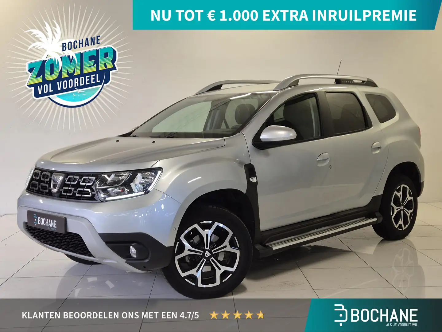 Dacia Duster 1.3 TCe Prestige | Navigatie | 360° Camera | Cruis Grijs - 1