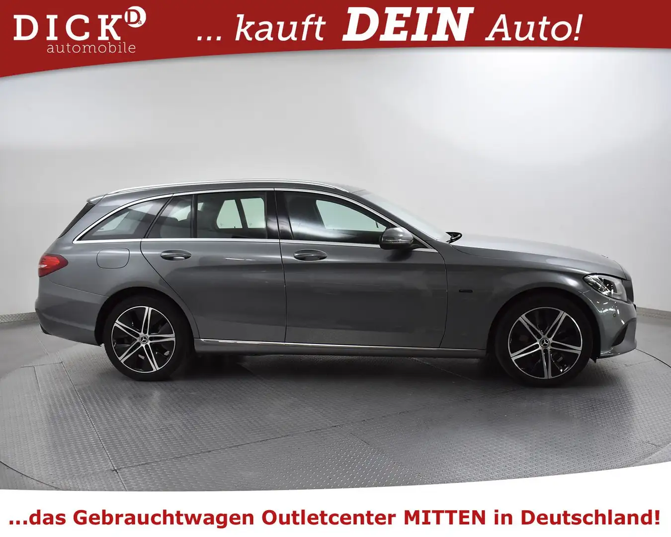 Mercedes-Benz C 300 C300de 9G Avantg NAVI+STNDHZ+KAMER+TEMP+AHK+18" Gris - 2