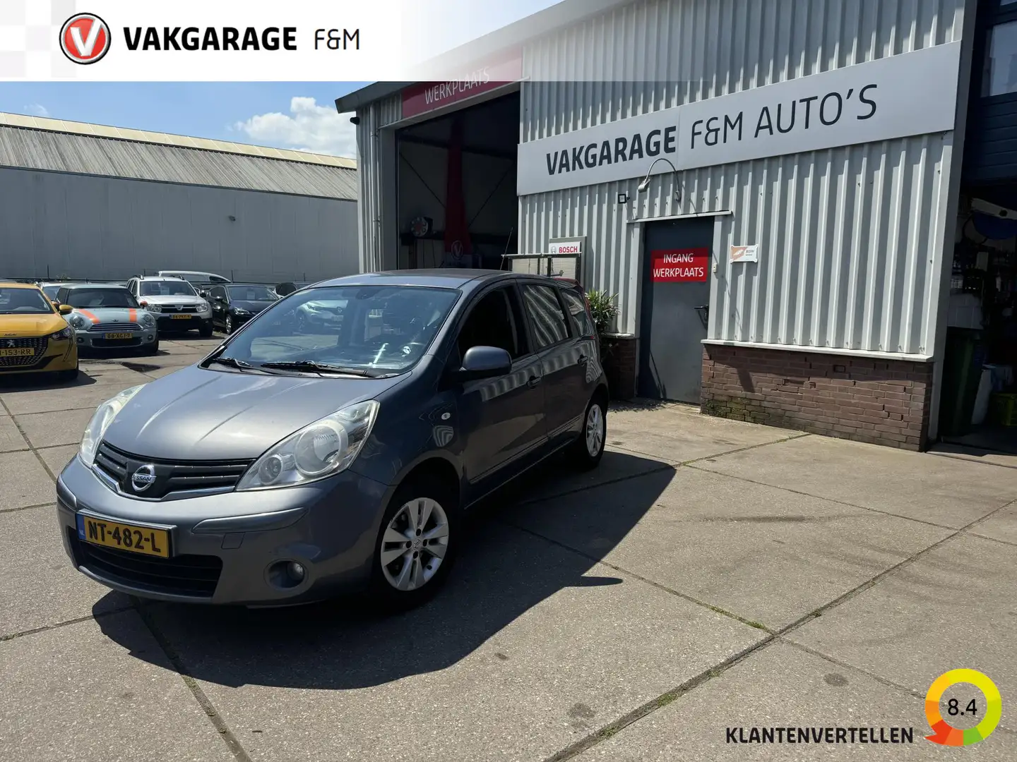 Nissan Note 1.4 Acenta Grijs - 1